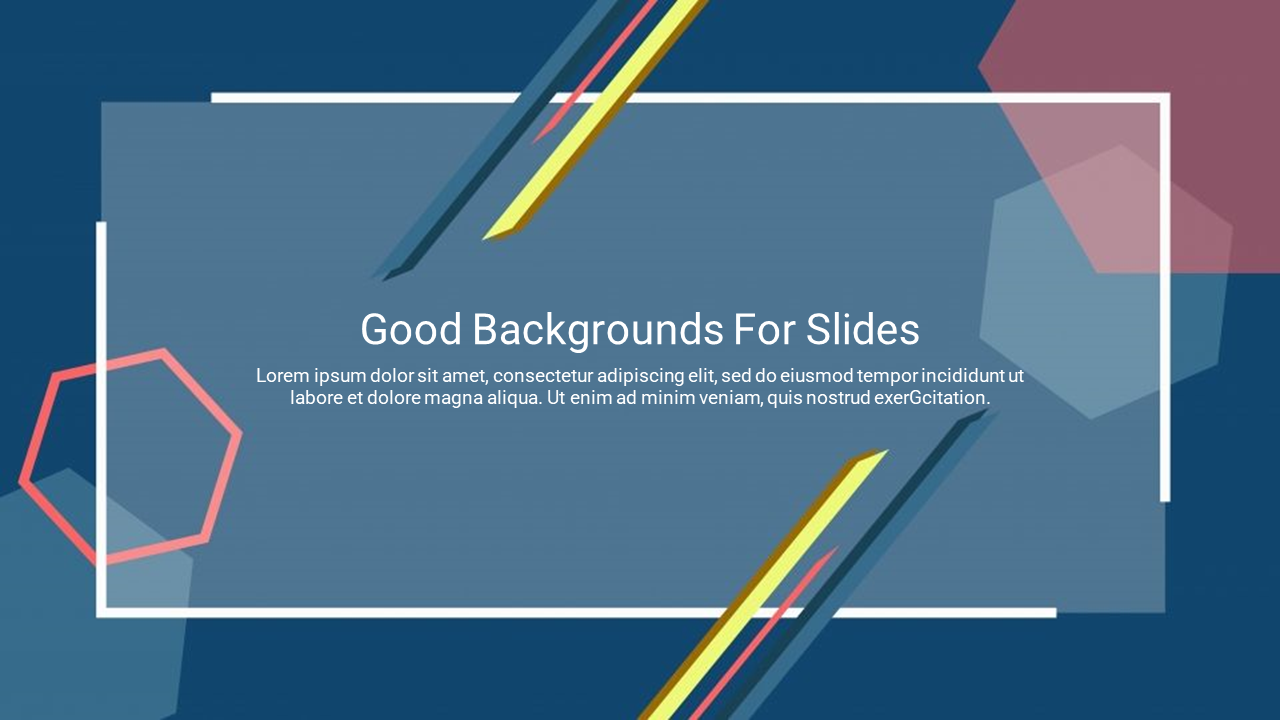 Good Backgrounds For Google Slides